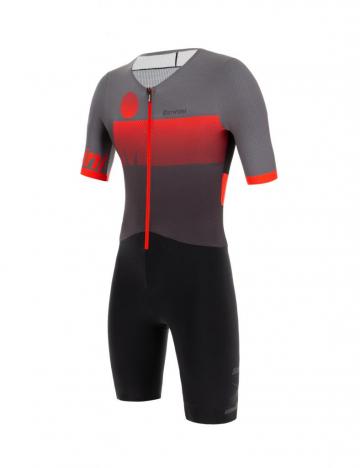 Santini strój Triathlonowy AUDAX IRONMAN RED