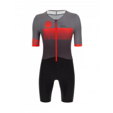 Santini strój Triathlonowy AUDAX IRONMAN RED